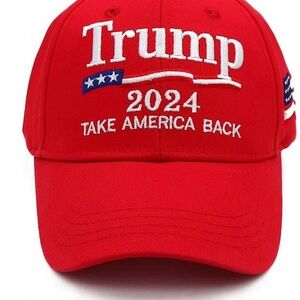 Trump Red 2024 Embroidered Cap